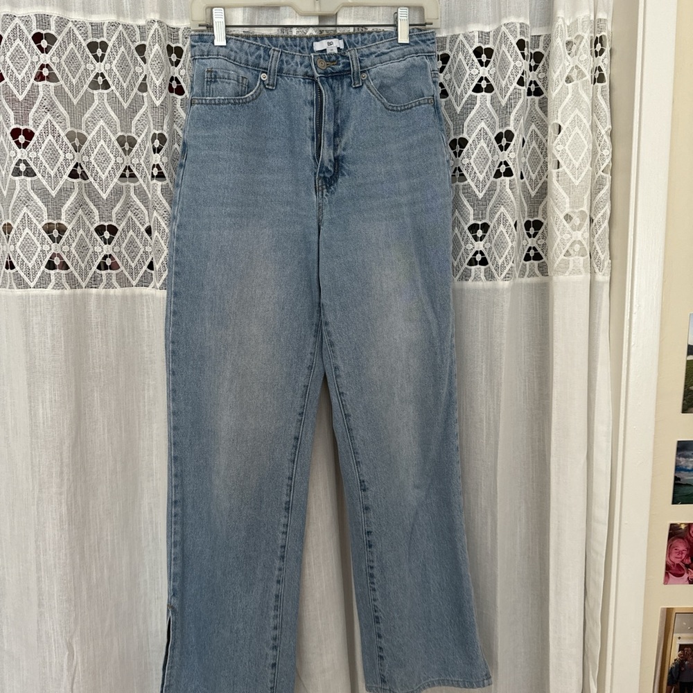 BP Jeans With Slits on Sides Size 25 Flared
